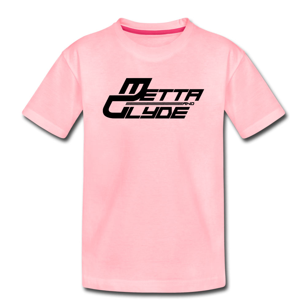 Official Metta & Glyde Kids Unisex Logo T-Shirt
