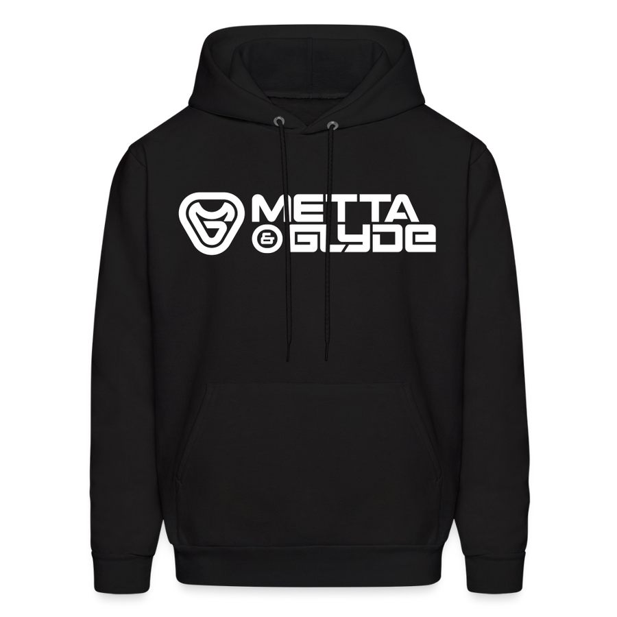 Official Metta & Glyde Unisex Logo Hoodie [Black] - black