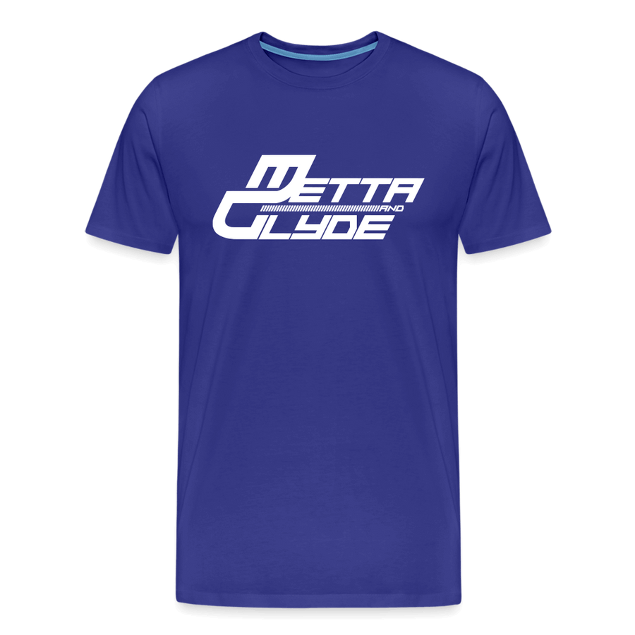 Official Metta & Glyde Mens Logo T-Shirt [Royal Blue] - royal blue
