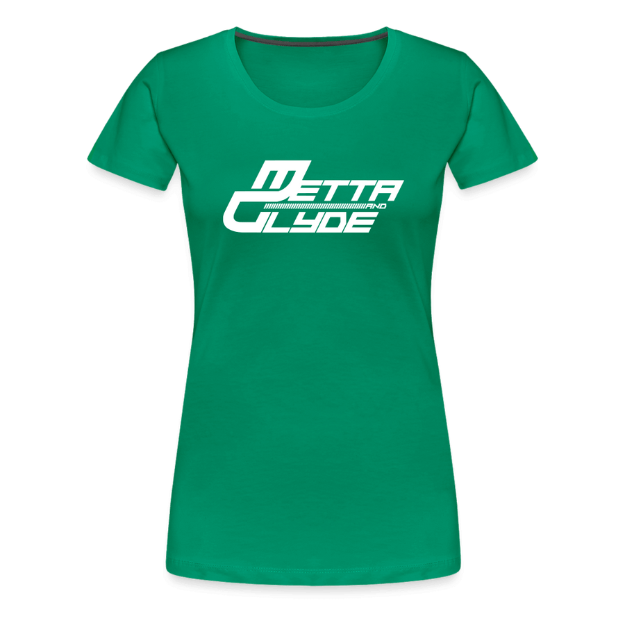 Official Metta & Glyde Womens Logo T-Shirt [Kelly Green] - kelly green