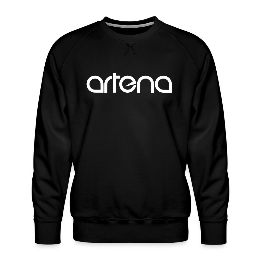 Official Artena Unisex Logo Sweatshirt [Black] - black