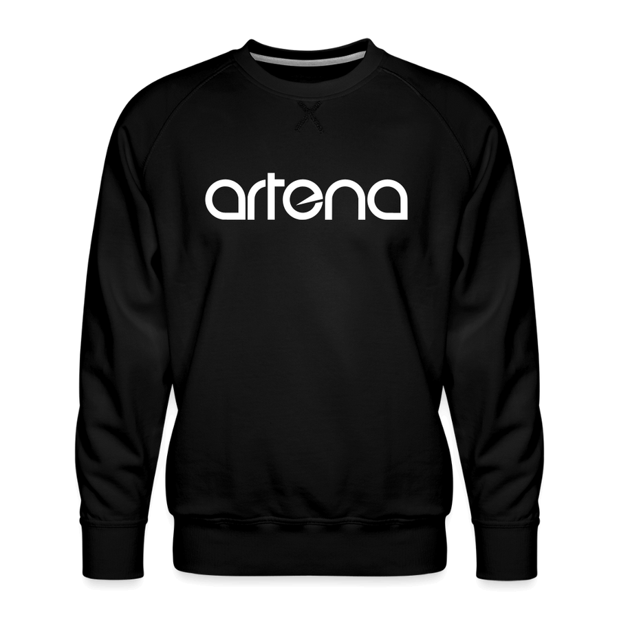 Official Artena Unisex Logo Sweatshirt [Black] - black