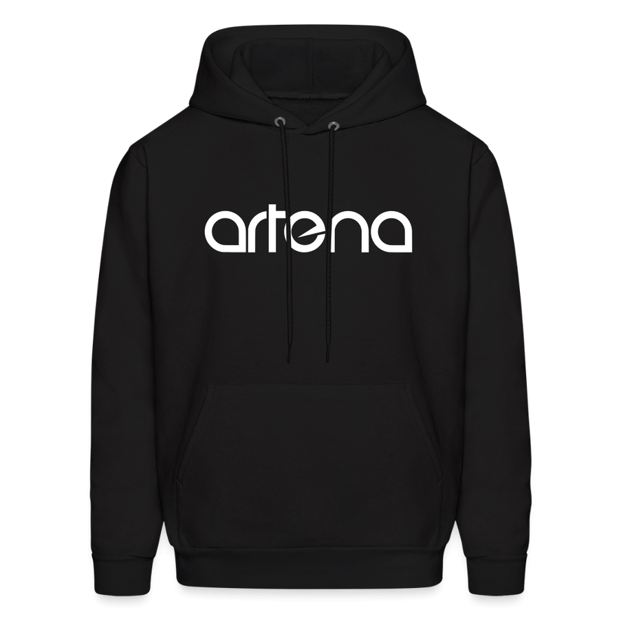 Official Artena Unisex Logo Hoodie [Black] - black