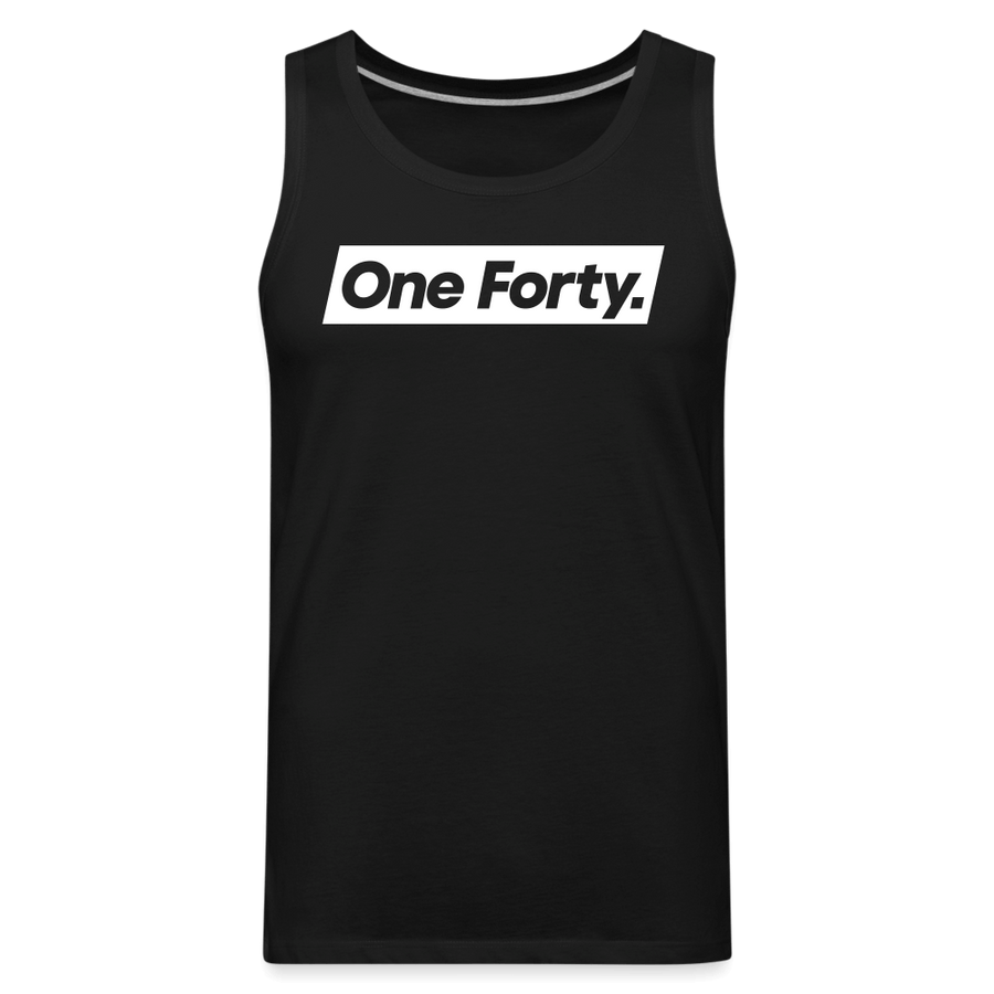 Official One Forty Mens Logo Vest [Black] - black
