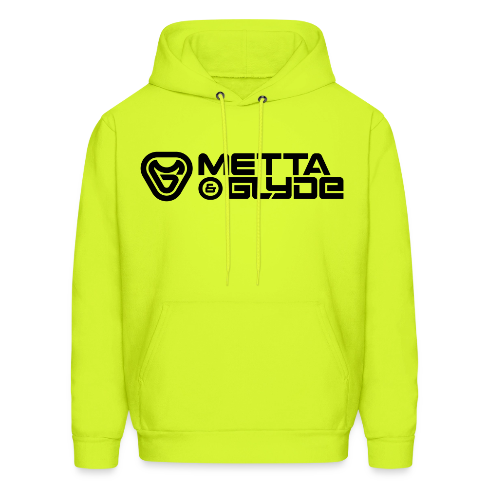 Official Metta & Glyde Unisex Logo Hoodie [Safety Green] - safety green