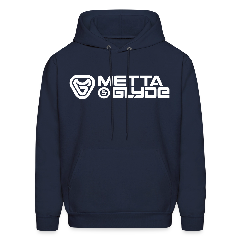 Official Metta & Glyde Unisex Logo Hoodie [Navy] - navy