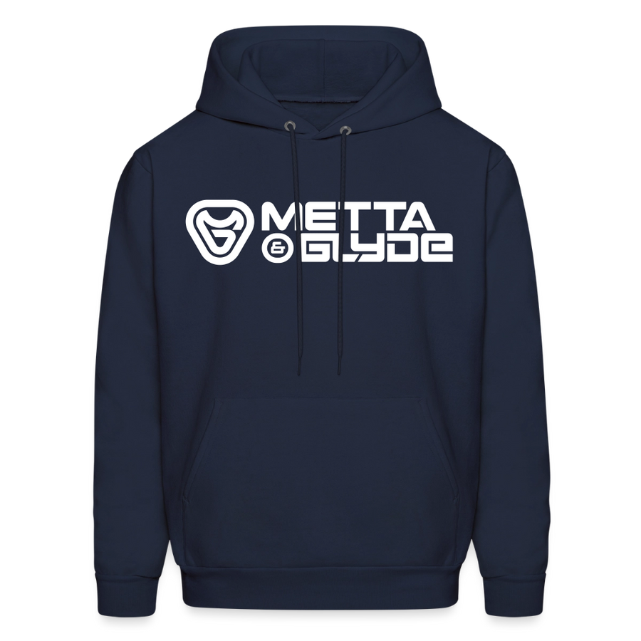 Official Metta & Glyde Unisex Logo Hoodie [Navy] - navy