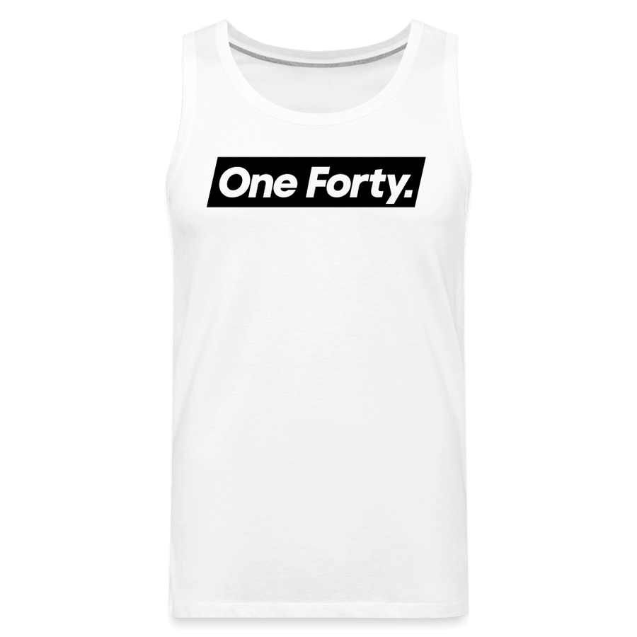 Official One Forty Mens Logo Vest [White] - white