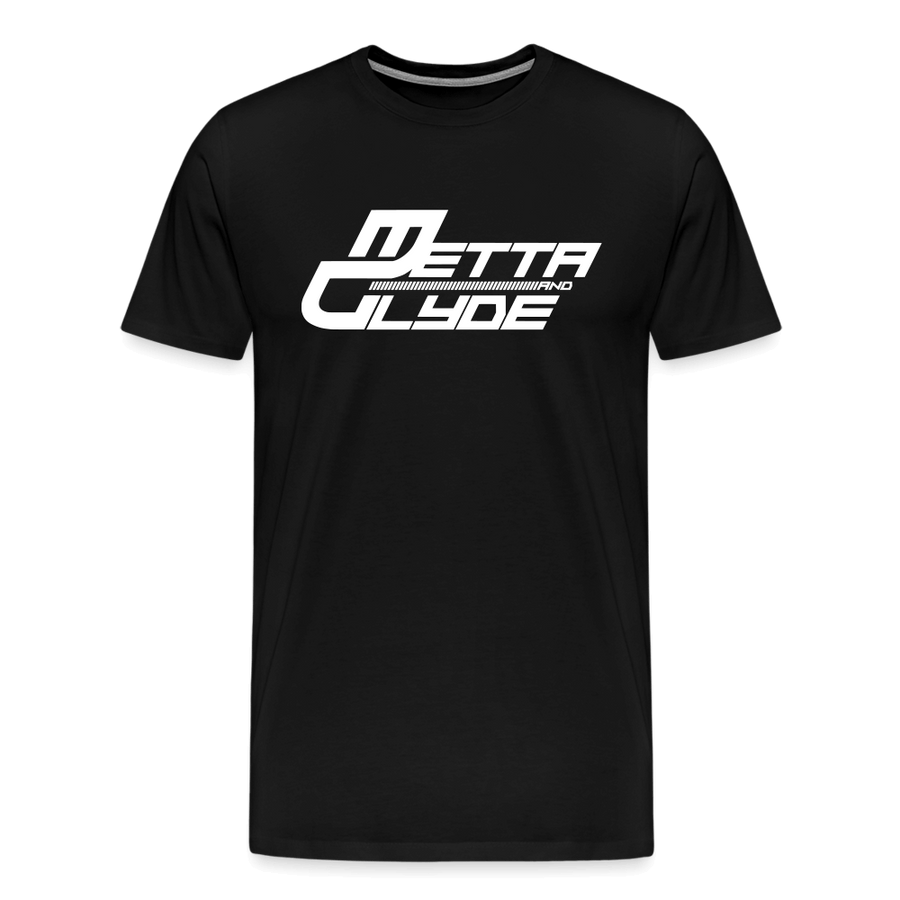 Official Metta & Glyde Mens Logo T-Shirt [Black] - black