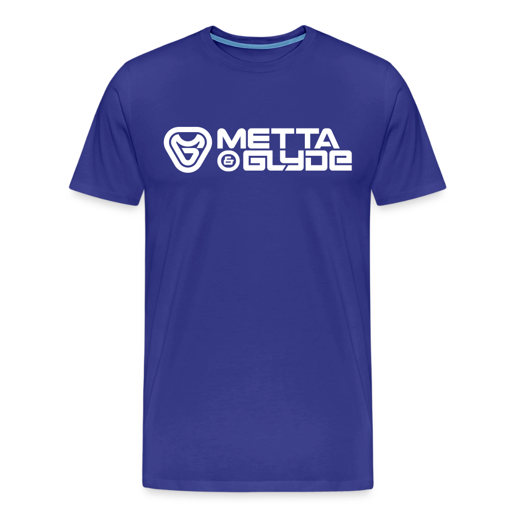 Official Metta & Glyde Mens Logo T-Shirt [Royal Blue] - royal blue