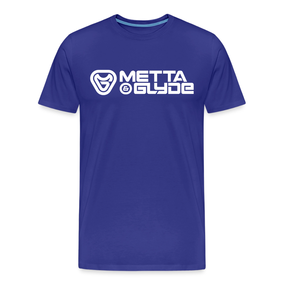 Official Metta & Glyde Mens Logo T-Shirt [Royal Blue] - royal blue