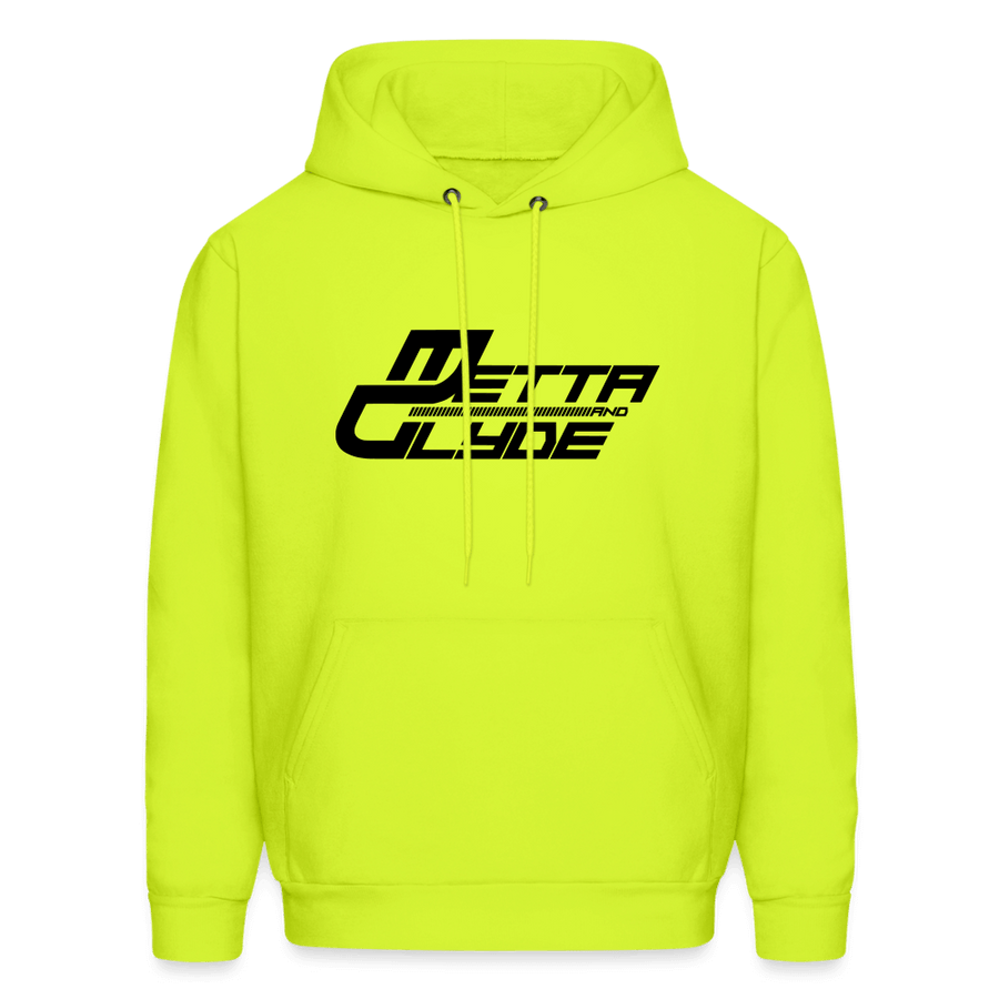 Official Metta & Glyde Unisex Logo Hoodie [Safety Green] - safety green