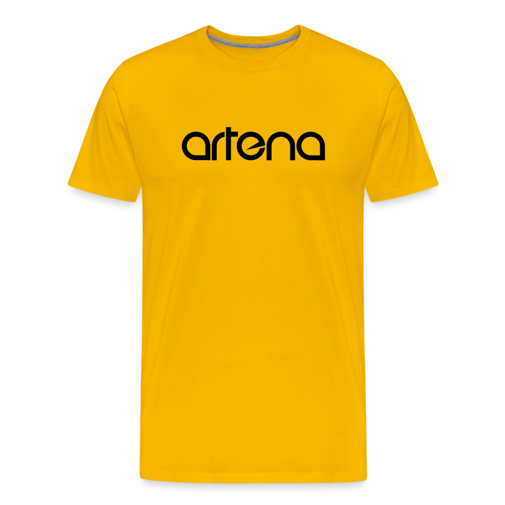 Official Artena Mens Logo T-Shirt [Sun Yellow] - sun yellow