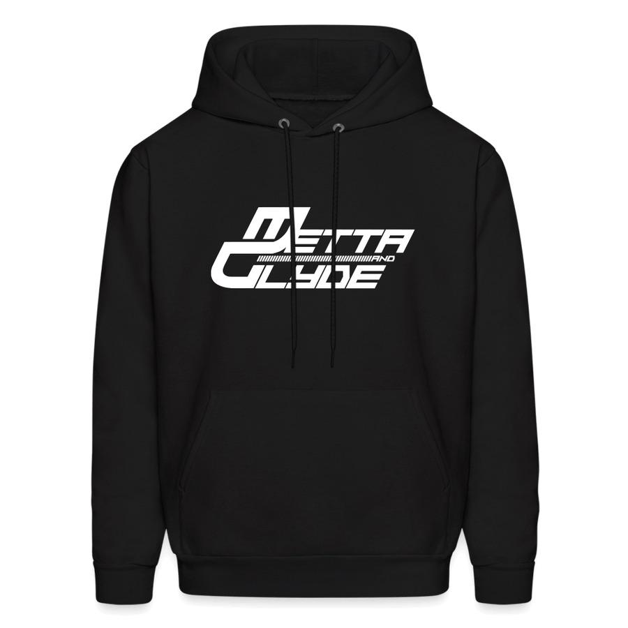 Official Metta & Glyde Unisex Logo Hoodie [Black] - black