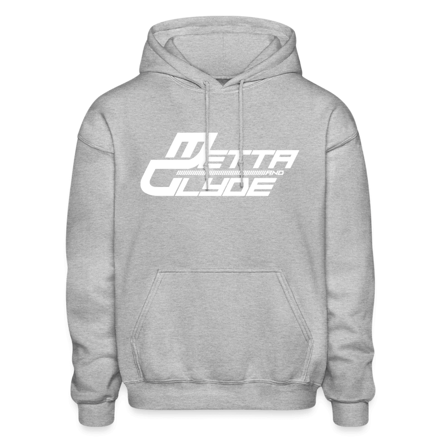 Official Metta & Glyde Unisex Logo Hoodie [Ash] - heather gray