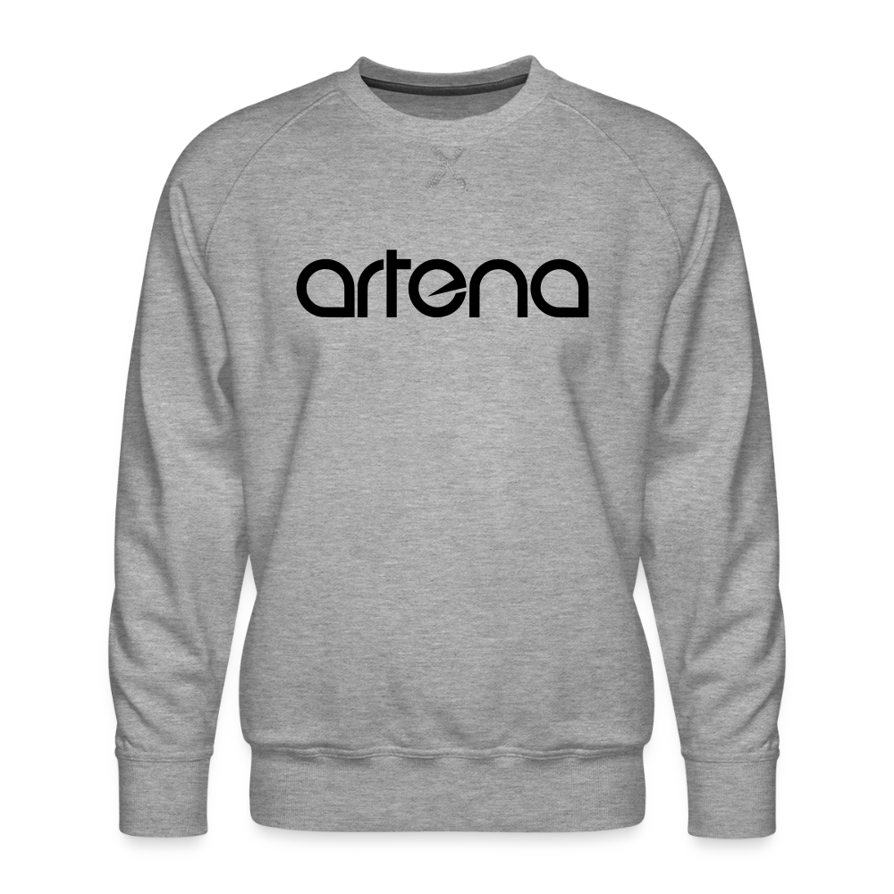 Official Artena Unisex Logo Sweatshirt [Grey] - heather grey