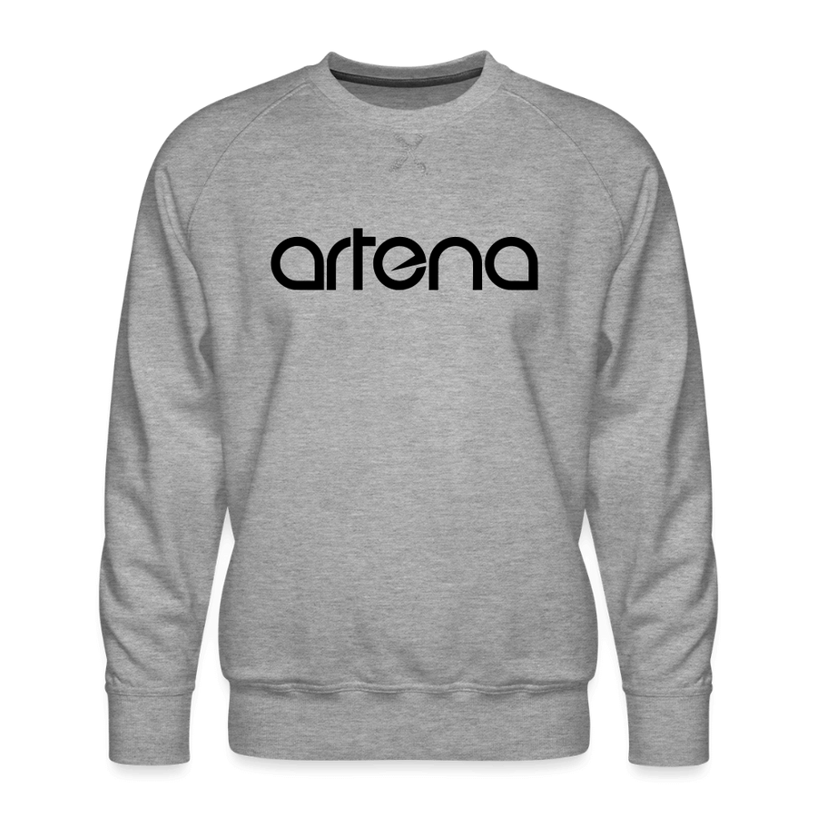 Official Artena Unisex Logo Sweatshirt [Grey] - heather grey