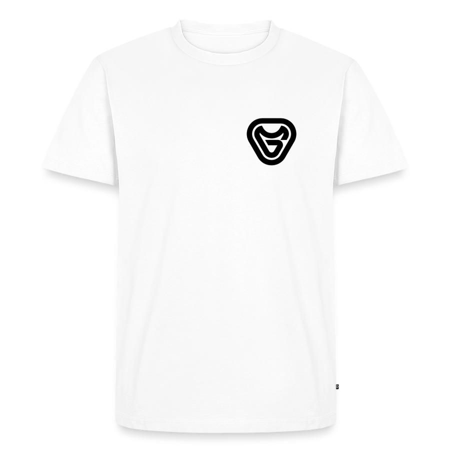 Official Metta & Glyde Mens Symbol T-Shirt [White] - white