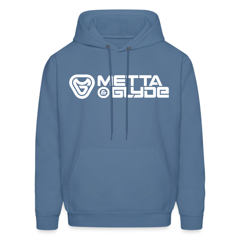 Official Metta & Glyde Unisex Logo Hoodie [Denim Blue] - denim blue