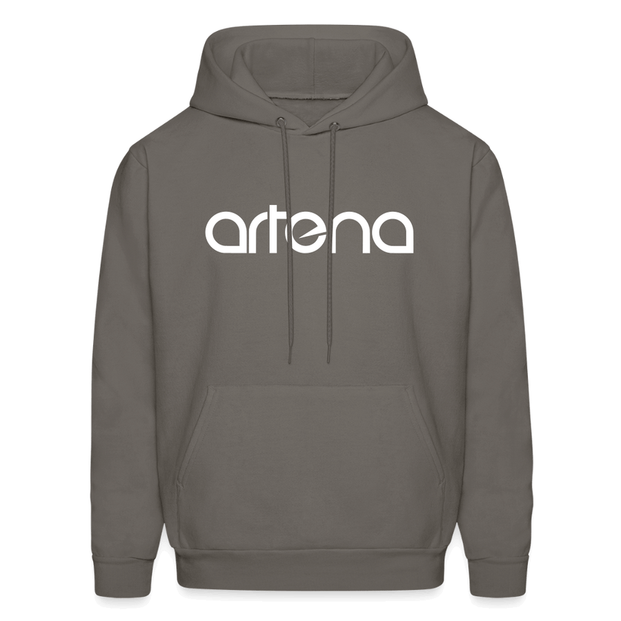 Official Artena Unisex Logo Hoodie [Asphalt Grey] - asphalt gray