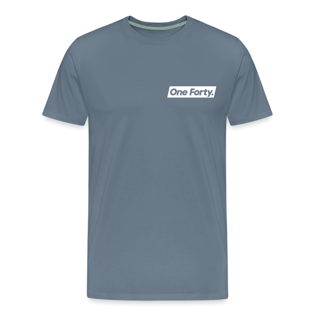 Official Mens One Forty Logo Front & Back Tee