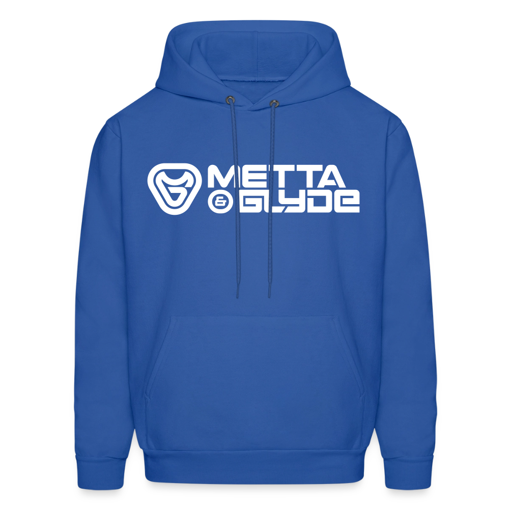 Official Metta & Glyde Unisex Logo Hoodie [Royal Blue] - royal blue