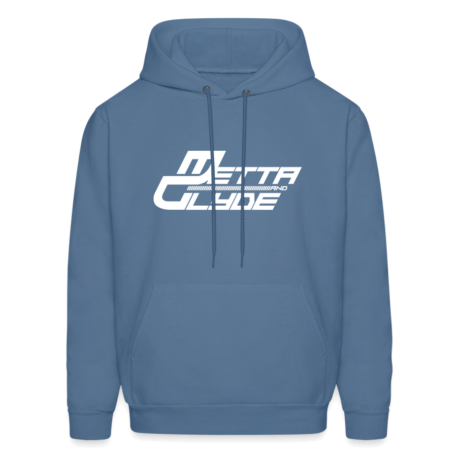 Official Metta & Glyde Unisex Logo Hoodie [Denim Blue] - denim blue