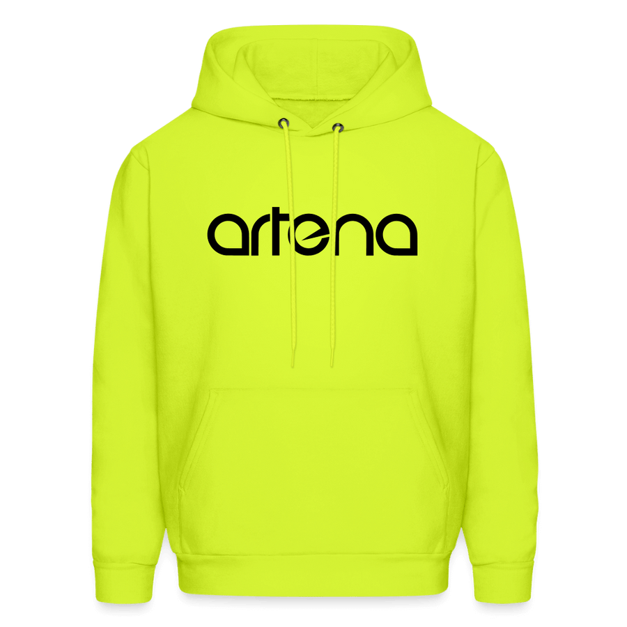 Official Artena Unisex Logo Hoodie [Safety Green] - safety green