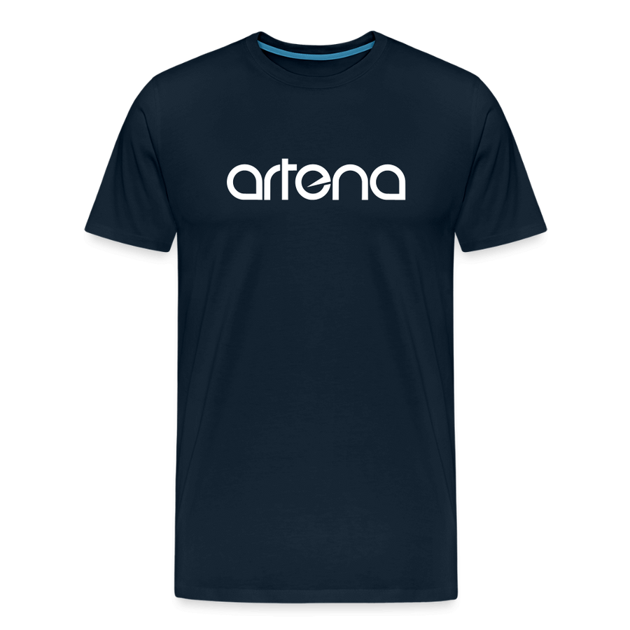 Official Artena Mens Logo T-Shirt [Navy Blue] - deep navy