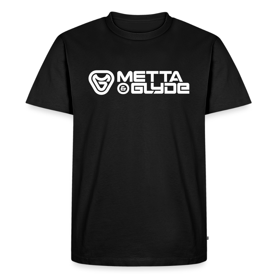 Official Metta & Glyde Mens Logo T-Shirt [Black] - black