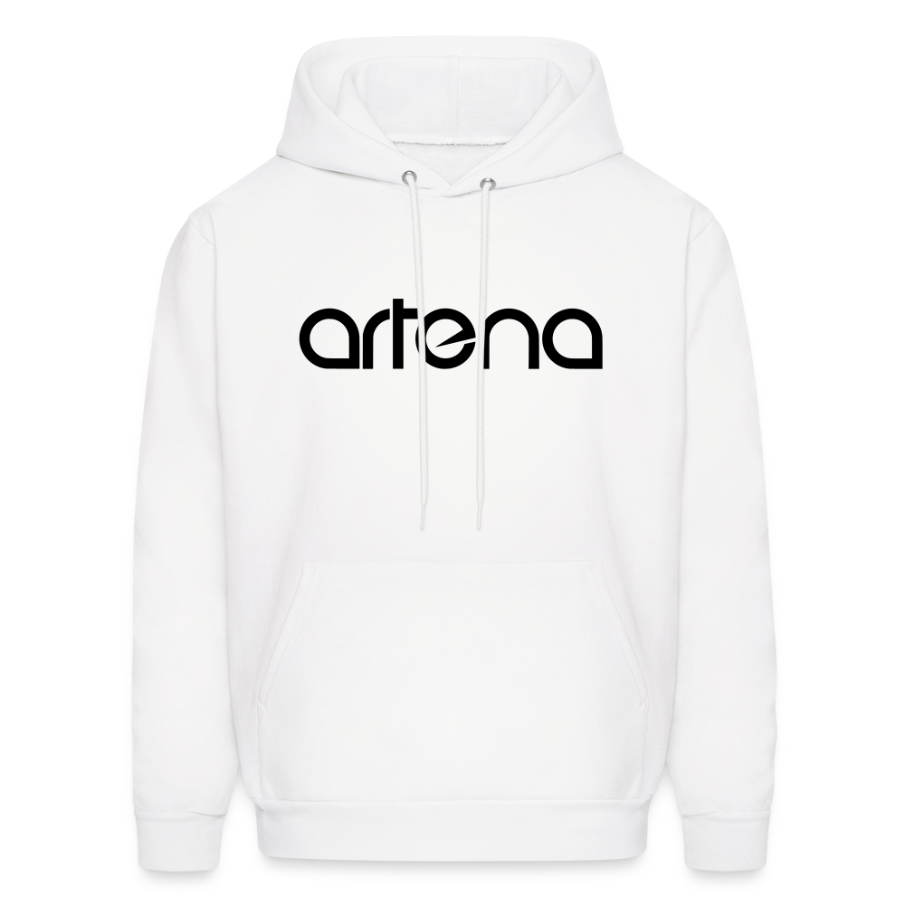 Official Artena Unisex Logo Hoodie [White] - white