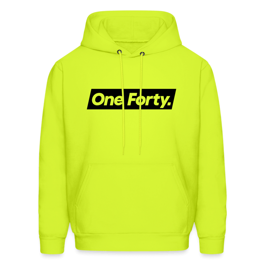 Official One Forty Unisex Logo Hoodie [Safety Green] - safety green
