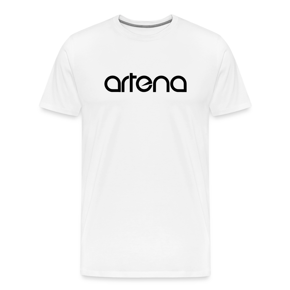 Official Artena Mens Logo T-Shirt [White] - white