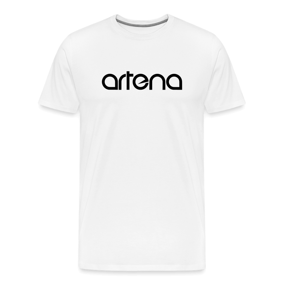 Official Artena Mens Logo T-Shirt [White] - white
