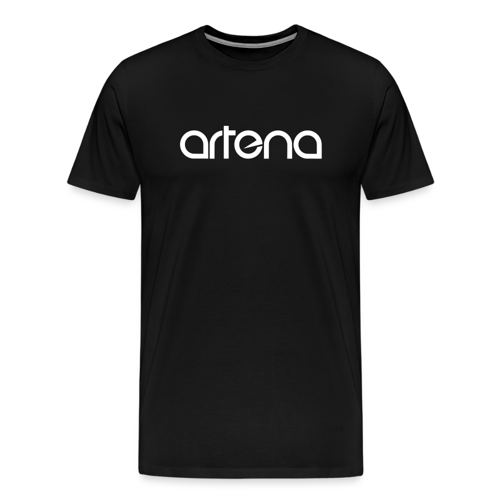 Official Artena Mens Logo T-Shirt [Black] - black