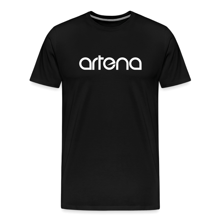 Official Artena Mens Logo T-Shirt [Black] - black