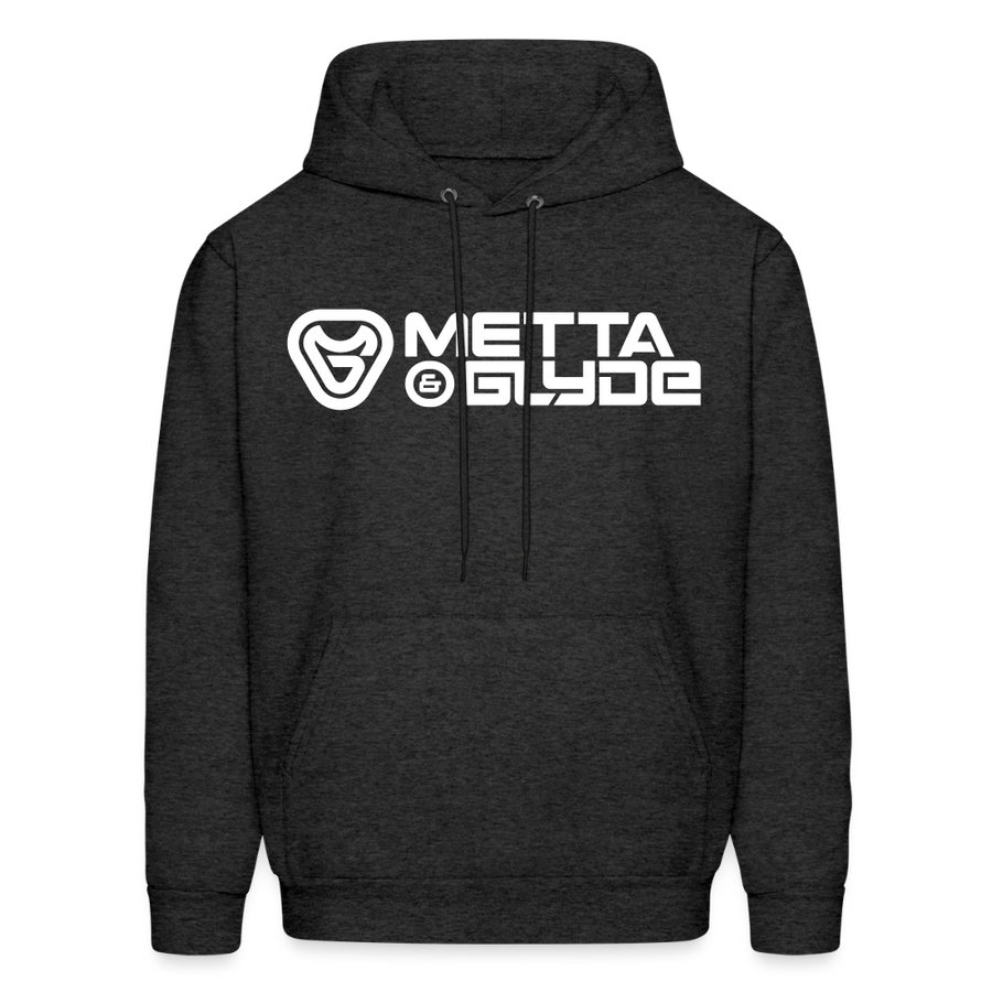 Official Metta & Glyde Unisex Logo Hoodie [Charcoal Grey] - charcoal grey