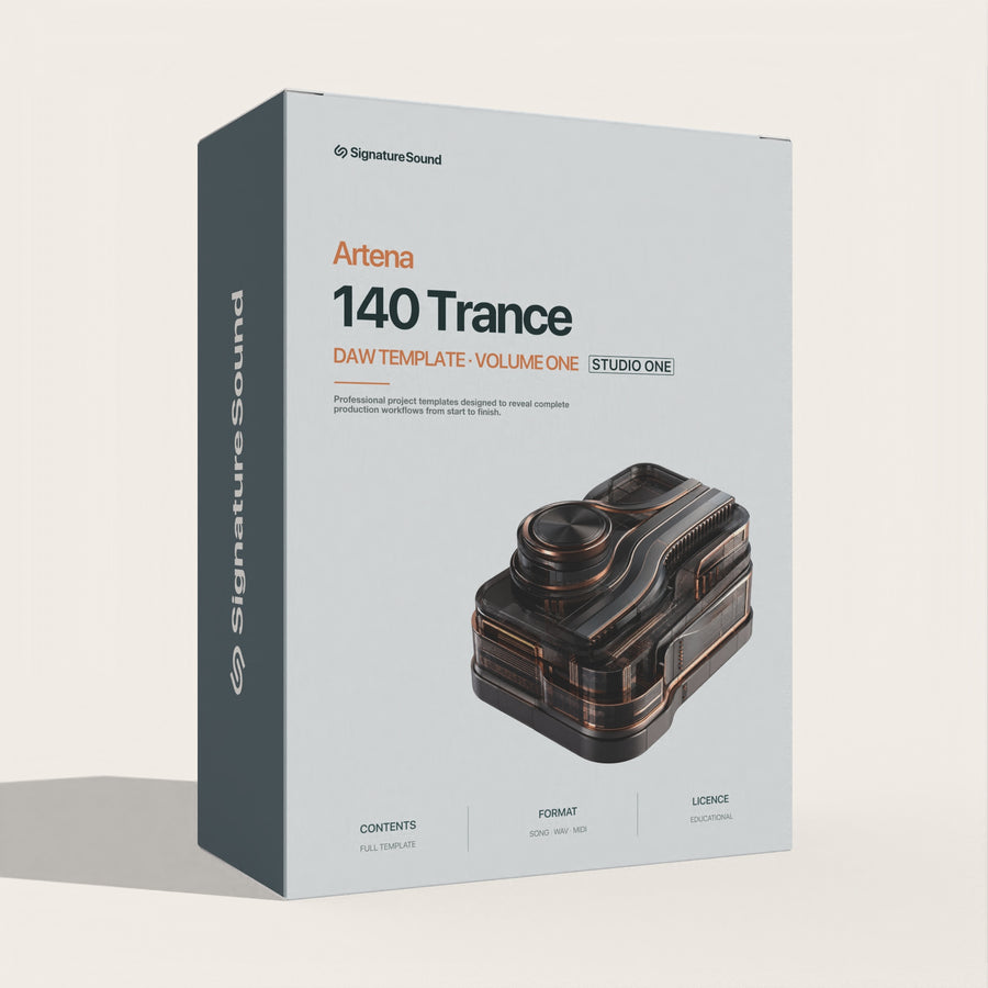 Artena 140 Trance Template [Studio One] Volume One