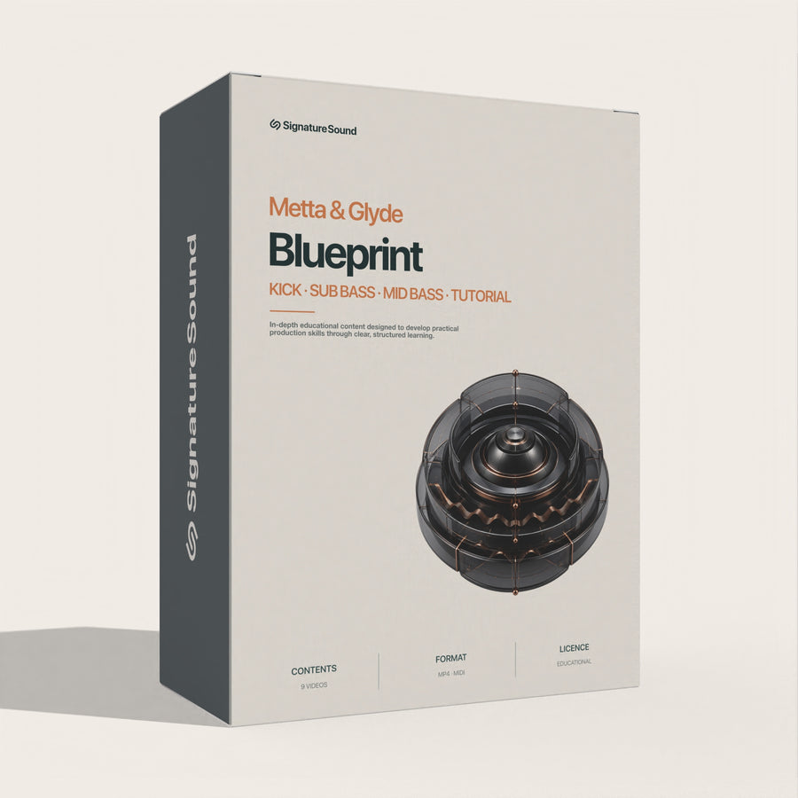 Metta & Glyde Trance Blueprint Tutorials [Kick, Sub & Mid Bass] Volume Two