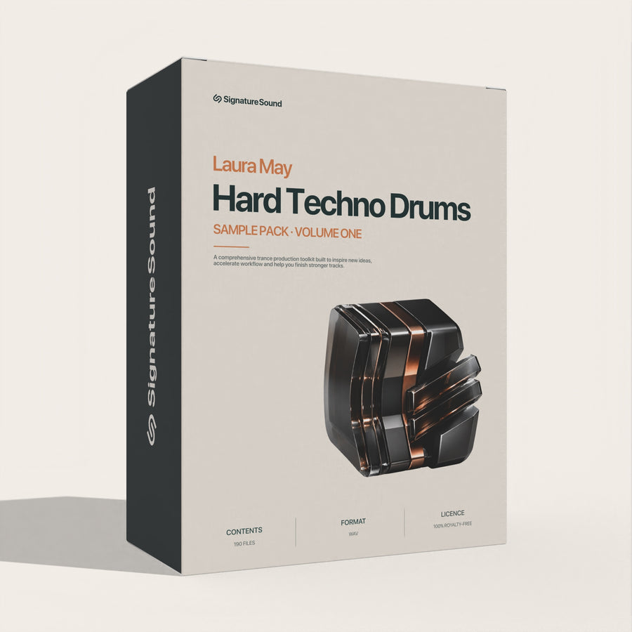 Laura May Hard Techno Drums [Sample Pack] Volume One