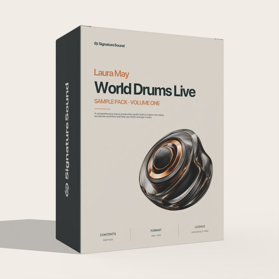 Laura May World Drums Live [Sample Pack] Volume One