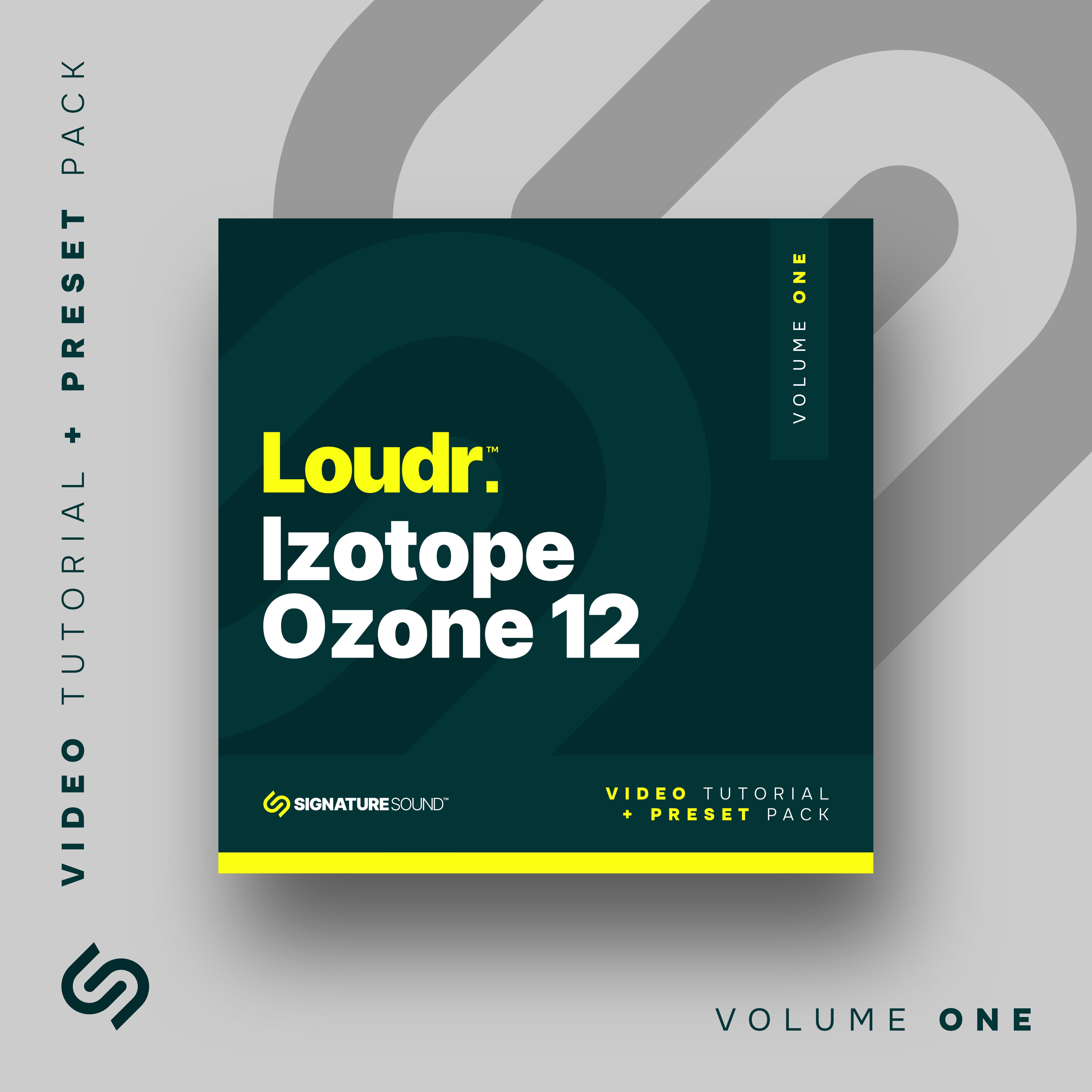 Loudr. iZotope 12 Advanced [Video Tutorials + Preset Pack] Volume One