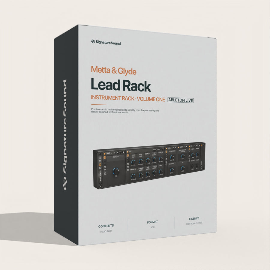 Metta & Glyde Signature Sound Lead Rack [Ableton Live]