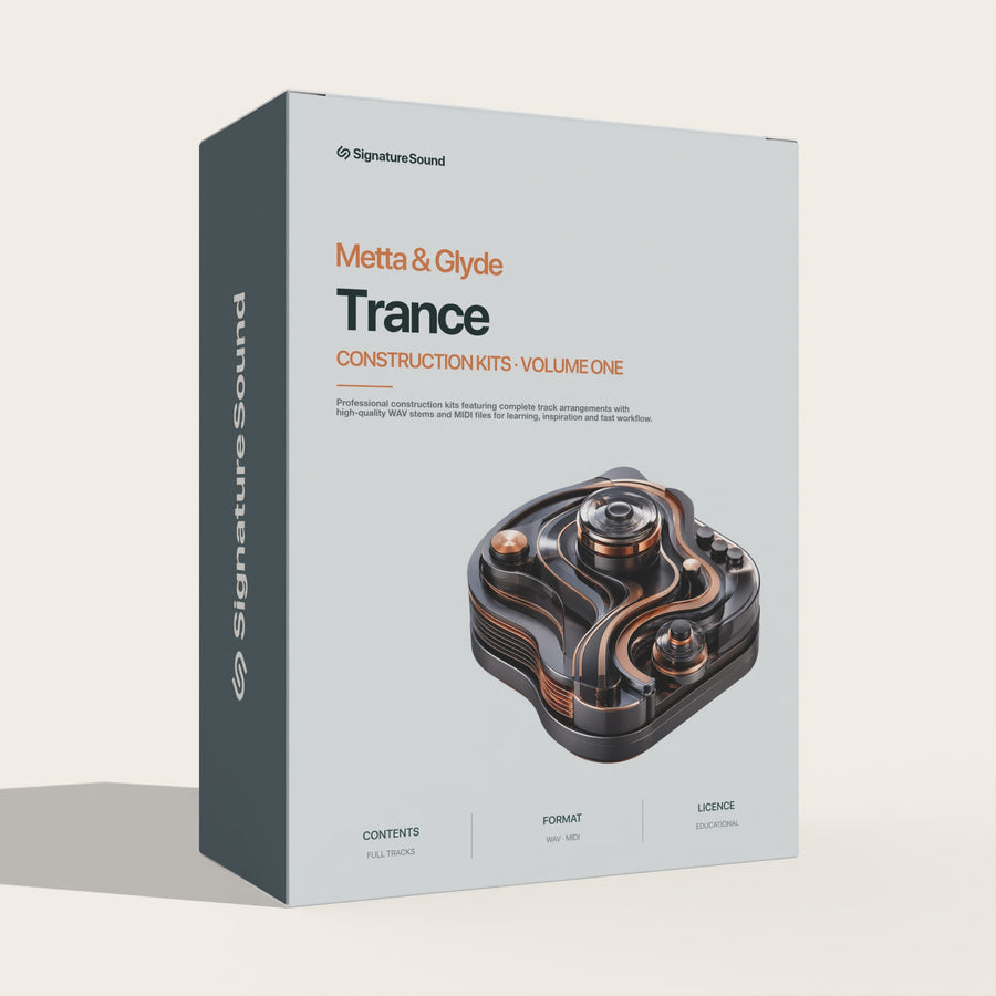 Metta and Glyde Trance Construction Kits [Sample & Midi Pack] Volume One