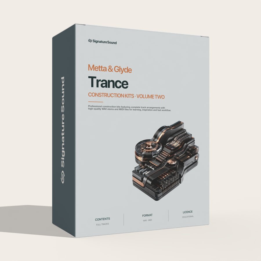 Metta and Glyde Trance Construction Kits [Sample & Midi Pack] Volume Two