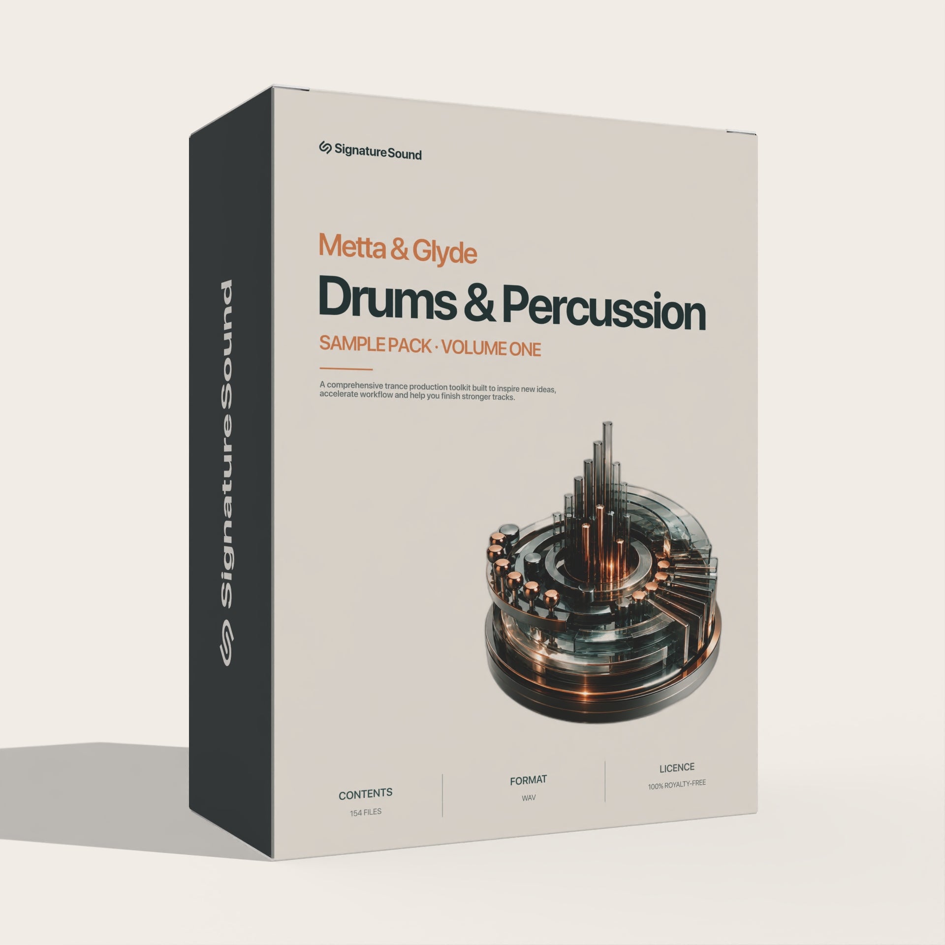 Metta and Glyde Drums & Percussion Loops [Sample Pack] Volume One