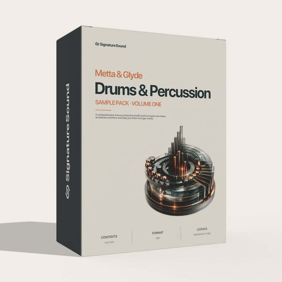 Metta and Glyde Drums & Percussion Loops [Sample Pack] Volume One