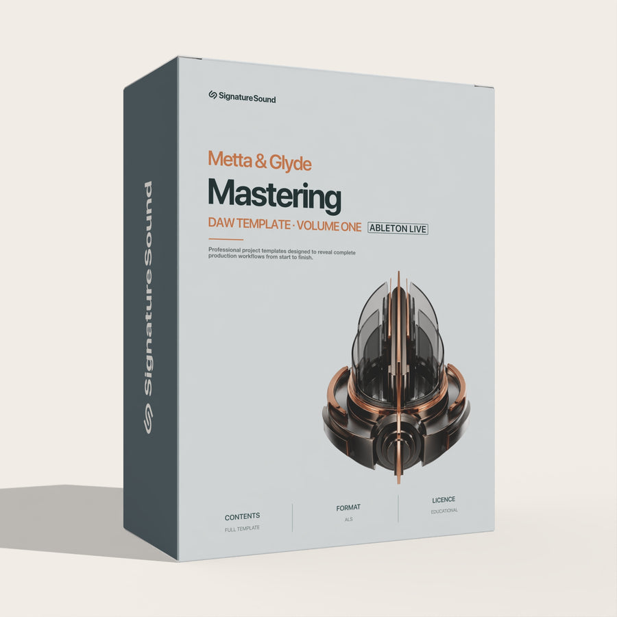 Metta & Glyde Mastering Template [Ableton Live] Volume One
