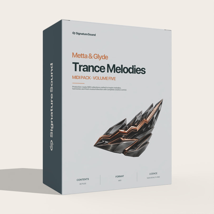 Metta & Glyde Trance Melodies [MIDI Pack] Volume Five