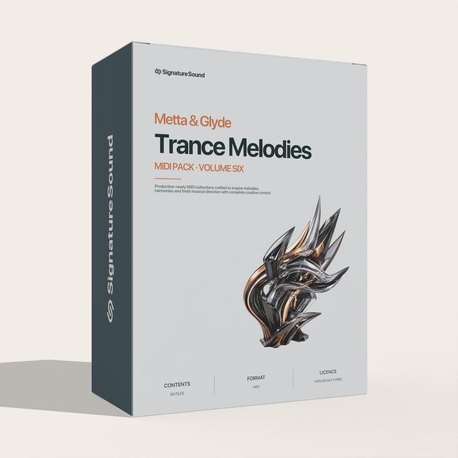 Metta & Glyde Trance Melodies [MIDI Pack] Volume Six